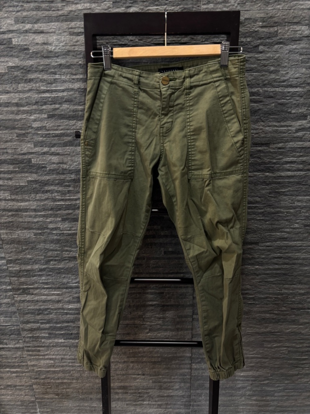 Sanctuary Olive Green Cargo Jogger Pants